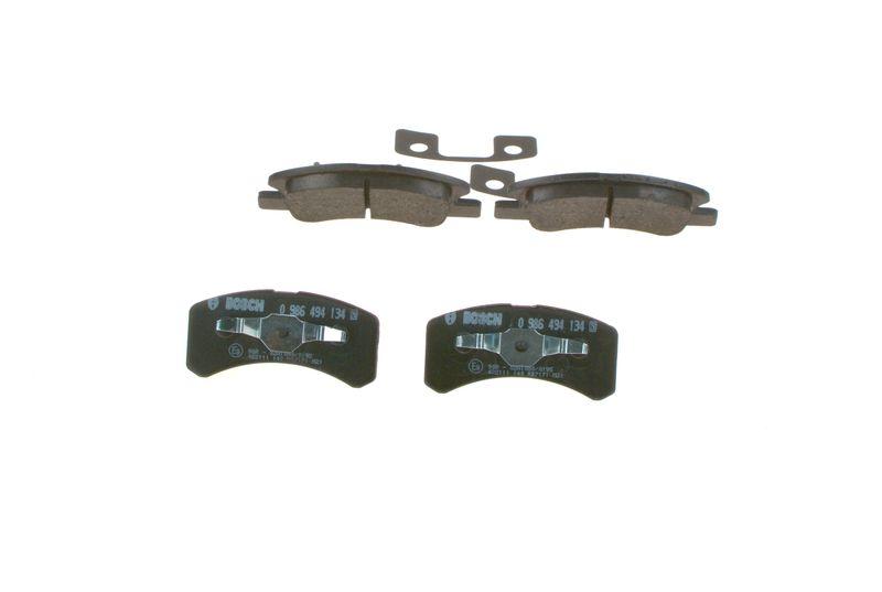 Kit de plaquettes de frein, frein à disque BOSCH 0 986 494 134