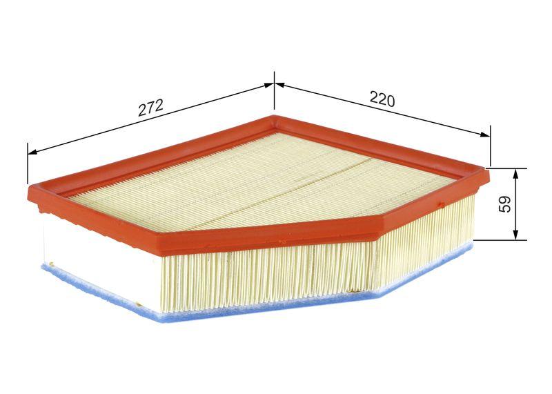Filtre à air BOSCH F 026 400 615