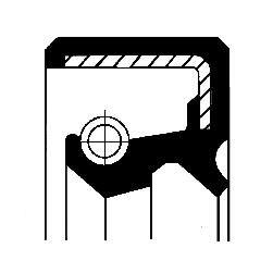 Bague d'étanchéité, boîte de vitesse manuel CORTECO 07033419B