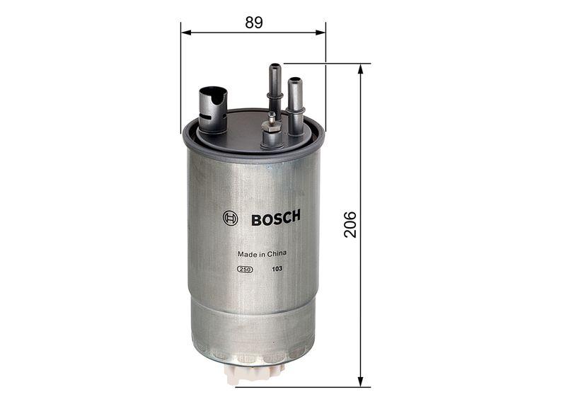 Filtre à carburant BOSCH F 026 402 049