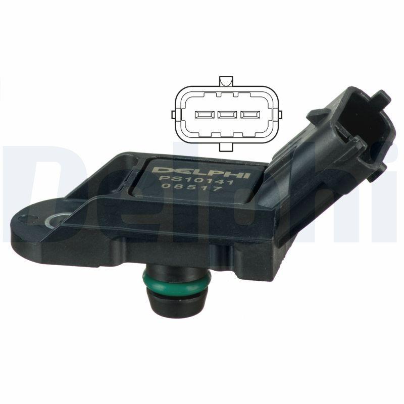 Capteur, pression de suralimentation DELPHI PS10141