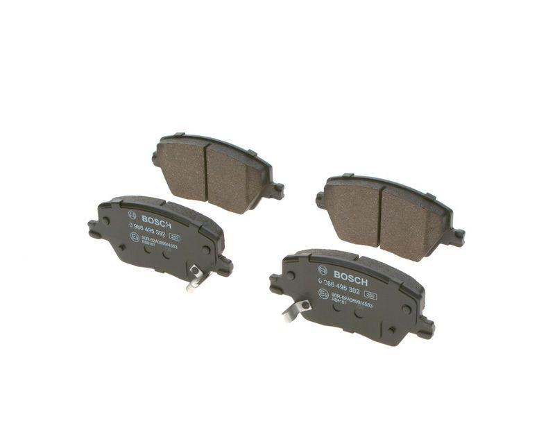 Kit de plaquettes de frein, frein à disque BOSCH 0 986 495 392