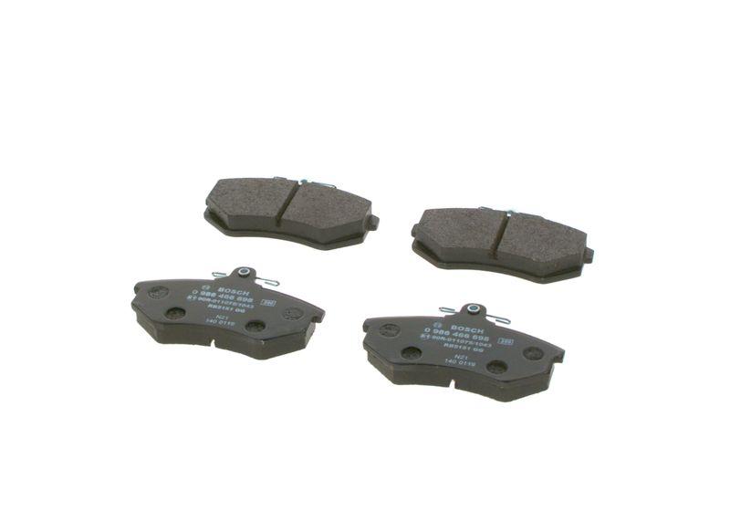 Kit de plaquettes de frein, frein à disque BOSCH 0 986 466 698