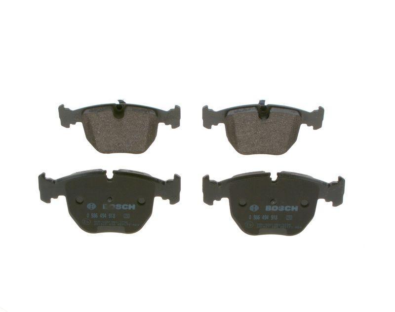 Kit de plaquettes de frein, frein à disque BOSCH 0 986 494 918