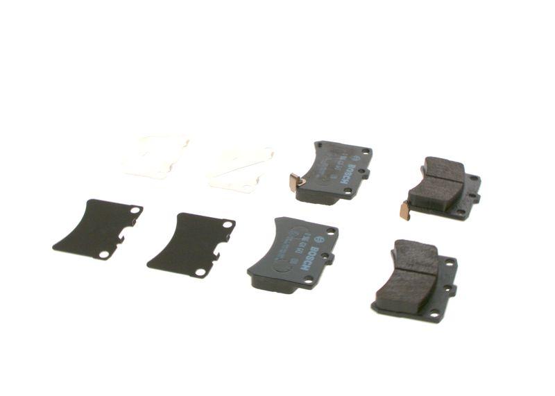 Kit de plaquettes de frein, frein à disque BOSCH 0 986 424 643