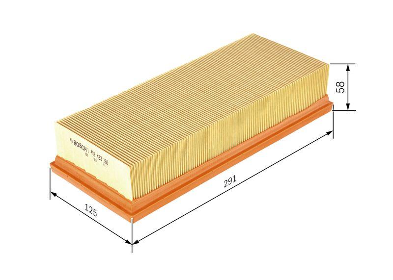 Filtre à air BOSCH 1 457 433 282