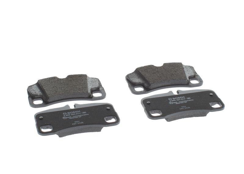 Kit de plaquettes de frein, frein à disque BOSCH 0 986 494 974