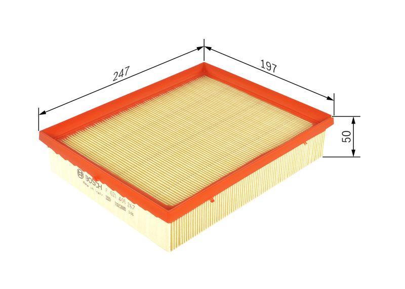 Filtre à air BOSCH F 026 400 267