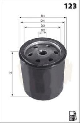 Filtre à carburant MECAFILTER ELG5529