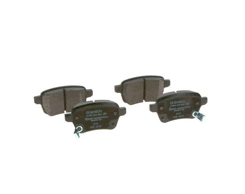 Kit de plaquettes de frein, frein à disque BOSCH 0 986 494 802
