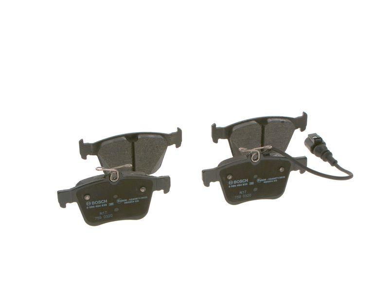 Kit de plaquettes de frein, frein à disque BOSCH 0 986 494 835