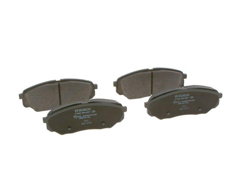 Kit de plaquettes de frein, frein à disque BOSCH 0 986 494 827