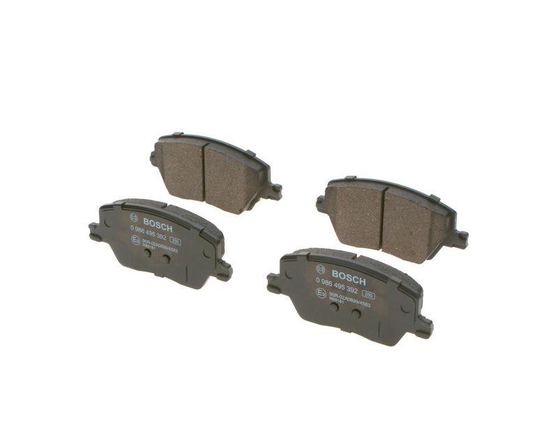 Kit de plaquettes de frein, frein à disque BOSCH 0 986 495 392