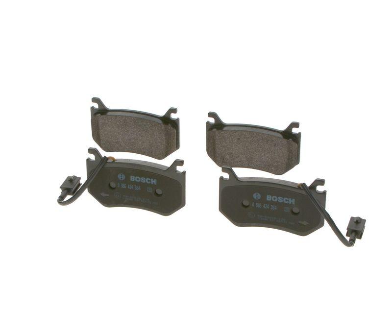 Kit de plaquettes de frein, frein à disque BOSCH 0 986 424 384
