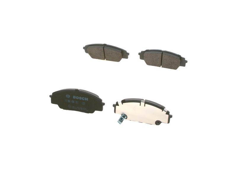 Kit de plaquettes de frein, frein à disque BOSCH 0 986 494 311