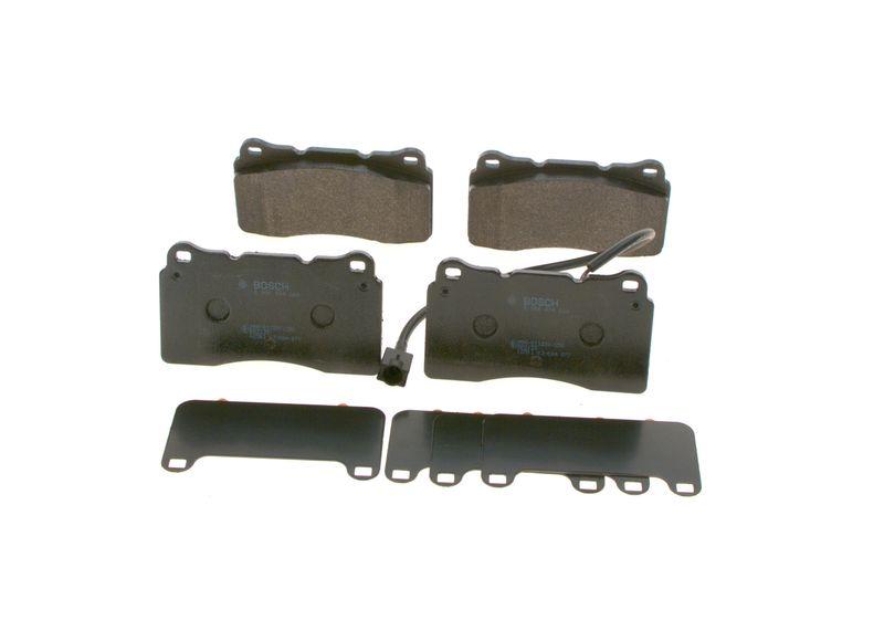 Kit de plaquettes de frein, frein à disque BOSCH 0 986 494 069