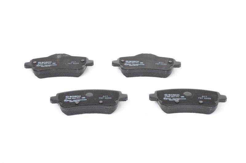 Kit de plaquettes de frein, frein à disque BOSCH 0 986 494 771