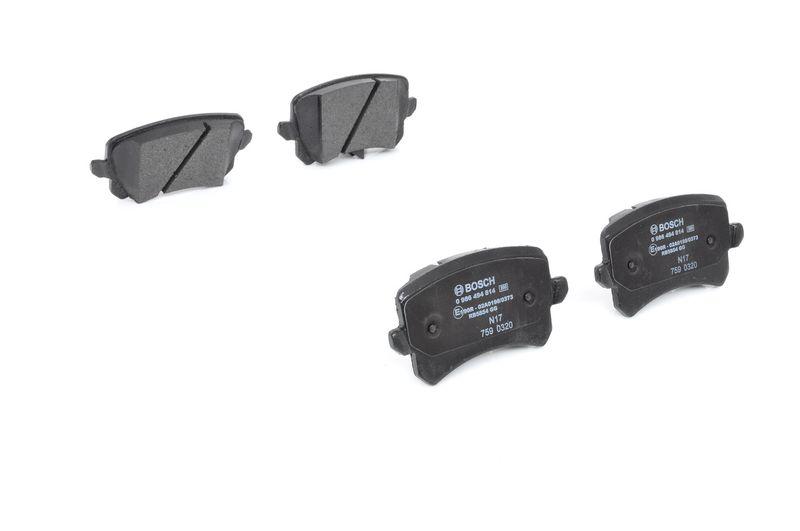 Kit de plaquettes de frein, frein à disque BOSCH 0 986 494 814