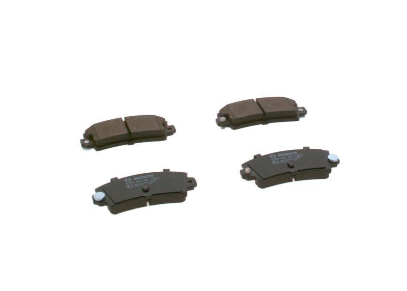 Kit de plaquettes de frein, frein à disque BOSCH 0 986 463 490