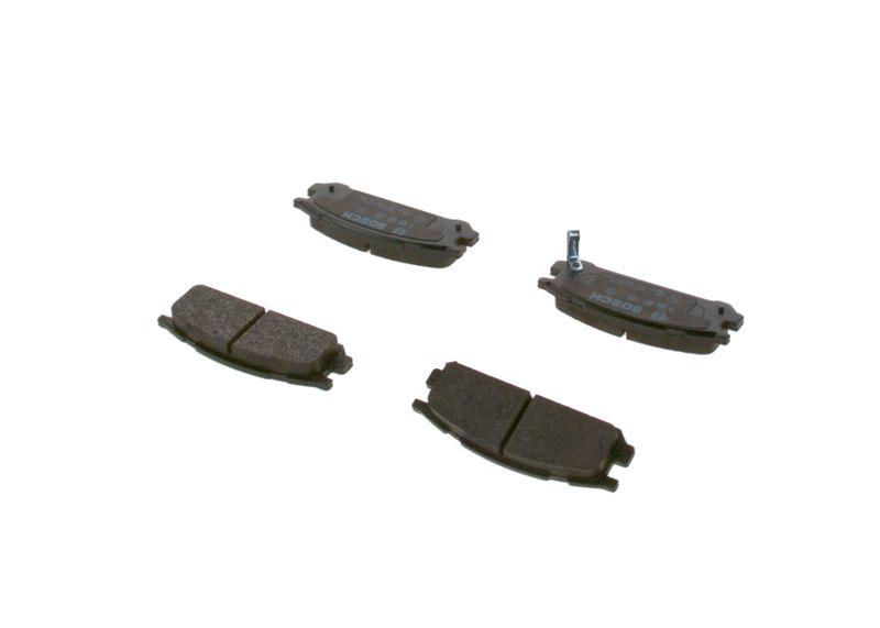 Kit de plaquettes de frein, frein à disque BOSCH 0 986 461 143
