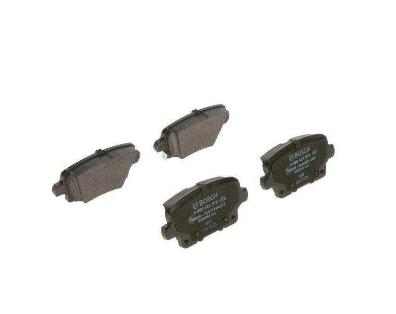 Kit de plaquettes de frein, frein à disque BOSCH 0 986 424 872