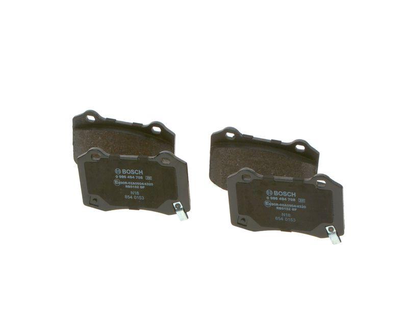 Kit de plaquettes de frein, frein à disque BOSCH 0 986 494 708