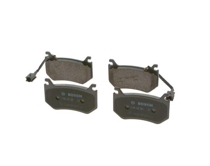 Kit de plaquettes de frein, frein à disque BOSCH 0 986 424 384