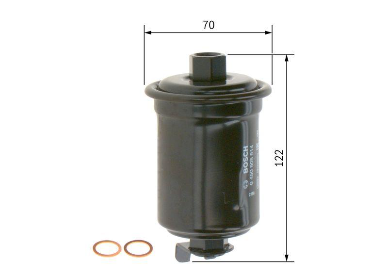 Filtre à carburant BOSCH 0450905914