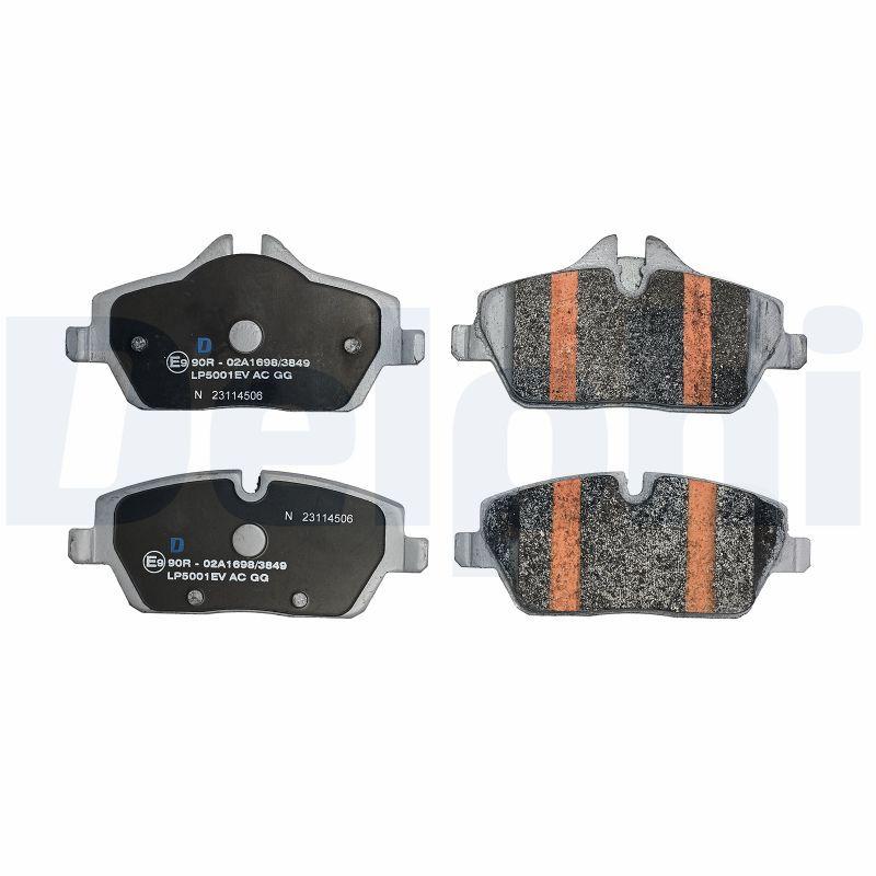 Kit de plaquettes de frein, frein à disque DELPHI LP5001EV