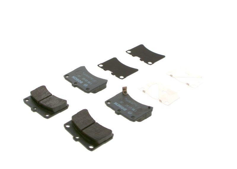 Kit de plaquettes de frein, frein à disque BOSCH 0 986 424 643