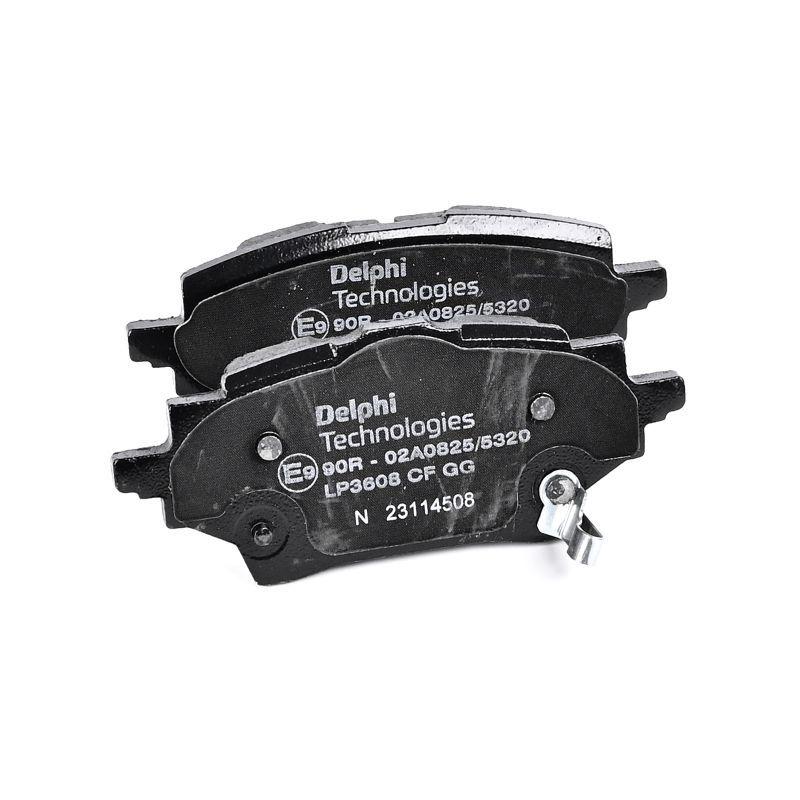 Kit de plaquettes de frein, frein à disque DELPHI LP3608