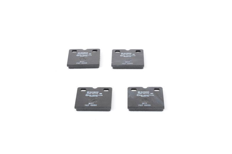 Kit de plaquettes de frein, frein à disque BOSCH 0 986 494 775
