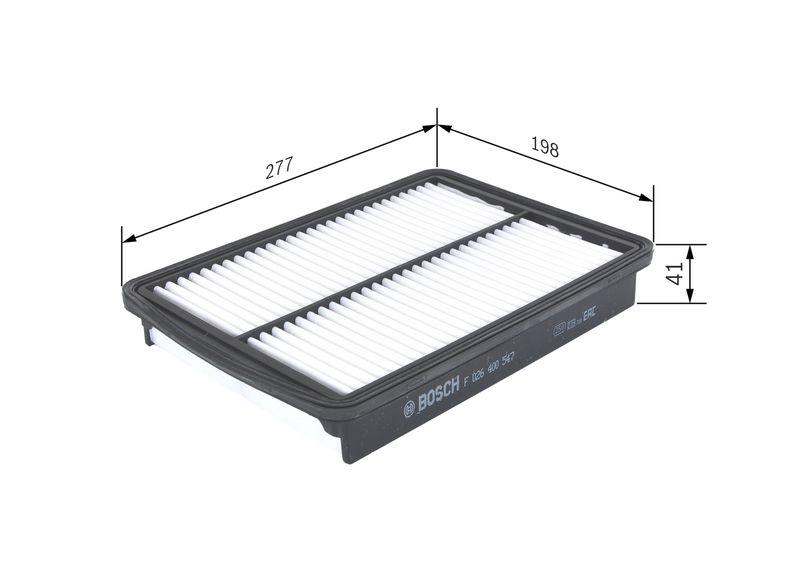 Filtre à air BOSCH F 026 400 547