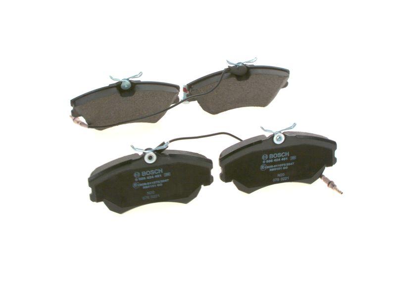 Kit de plaquettes de frein, frein à disque BOSCH 0 986 424 451