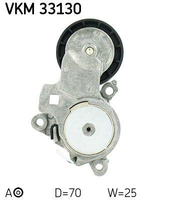 Tendeur de courroie, courroie trapézoïdale à nervures SKF VKM 33130