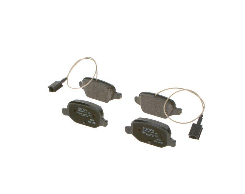 Kit de plaquettes de frein, frein à disque BOSCH 0 986 494 779