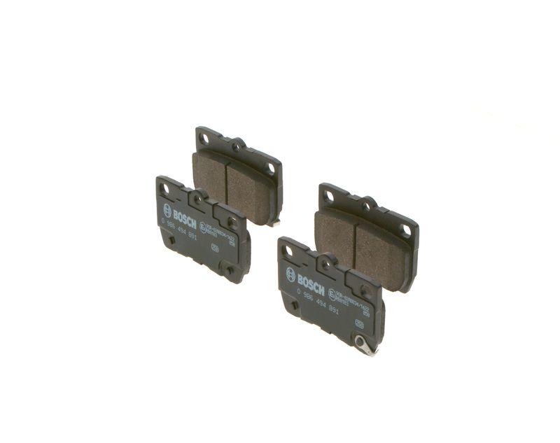 Kit de plaquettes de frein, frein à disque BOSCH 0 986 494 891