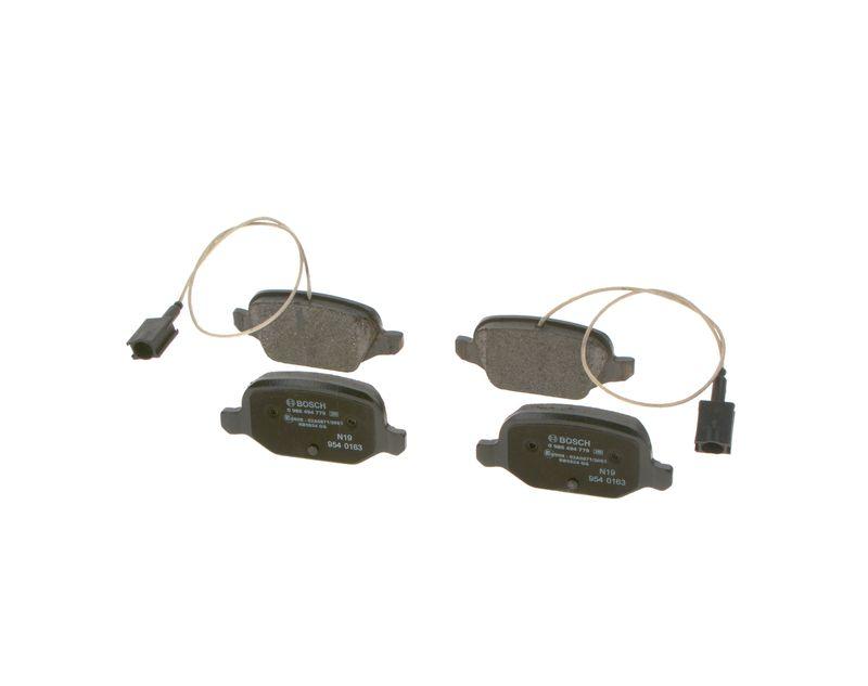 Kit de plaquettes de frein, frein à disque BOSCH 0 986 494 779