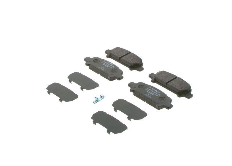 Kit de plaquettes de frein, frein à disque BOSCH 0 986 494 445