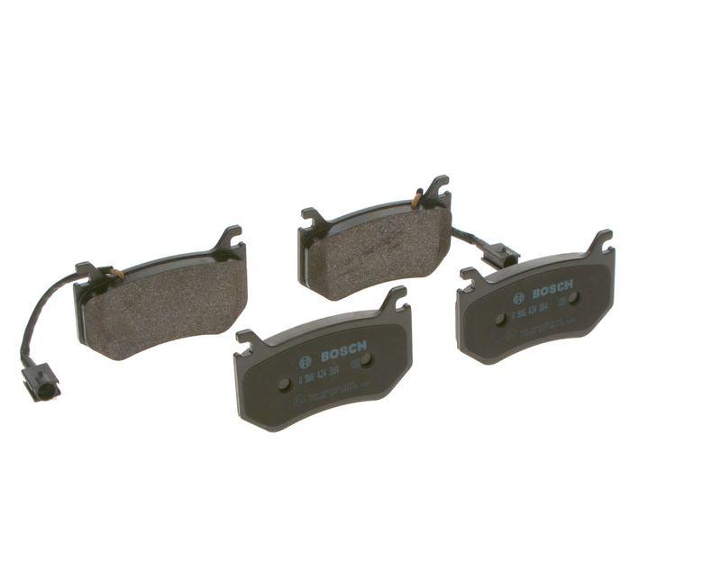 Kit de plaquettes de frein, frein à disque BOSCH 0 986 424 384