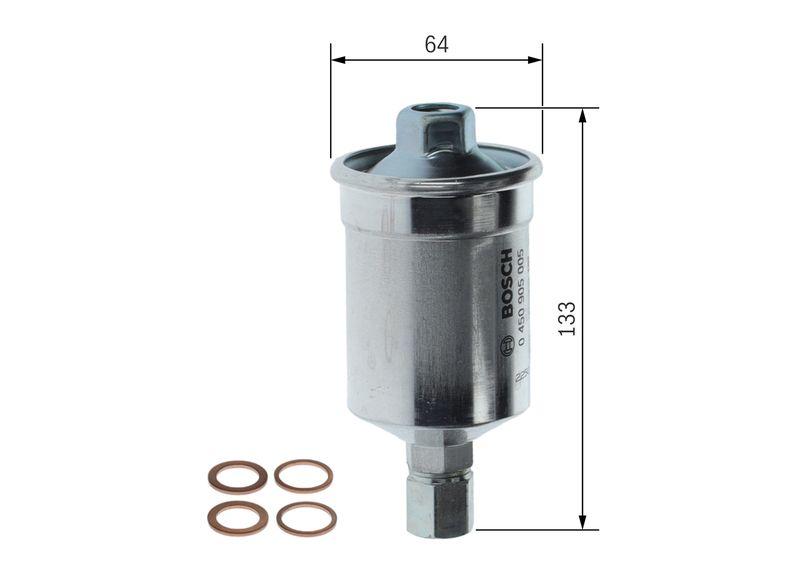 Filtre à carburant BOSCH 0450905005