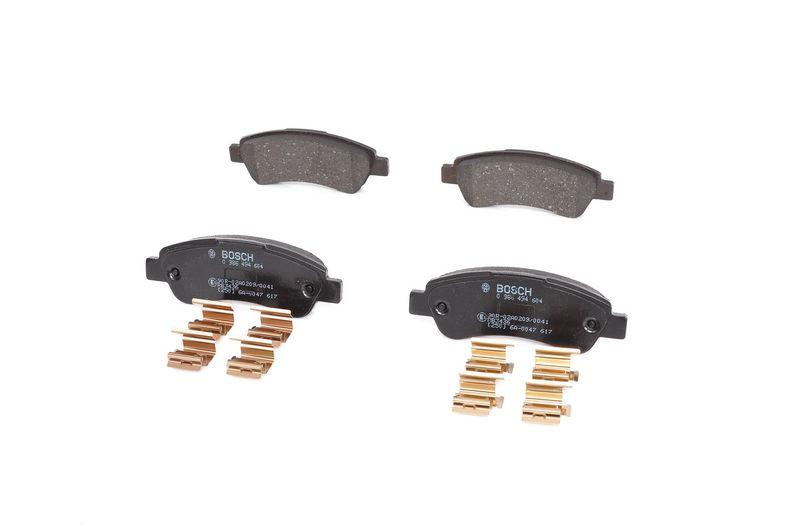 Kit de plaquettes de frein, frein à disque BOSCH 0 986 494 604