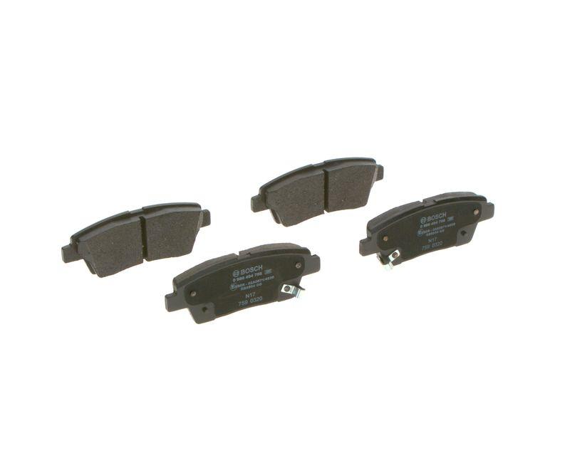 Kit de plaquettes de frein, frein à disque BOSCH 0 986 494 766