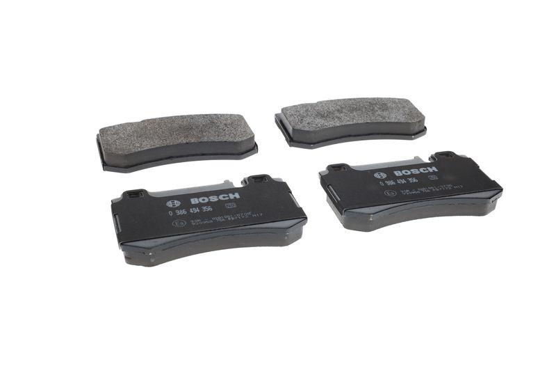 Kit de plaquettes de frein, frein à disque BOSCH 0 986 494 356