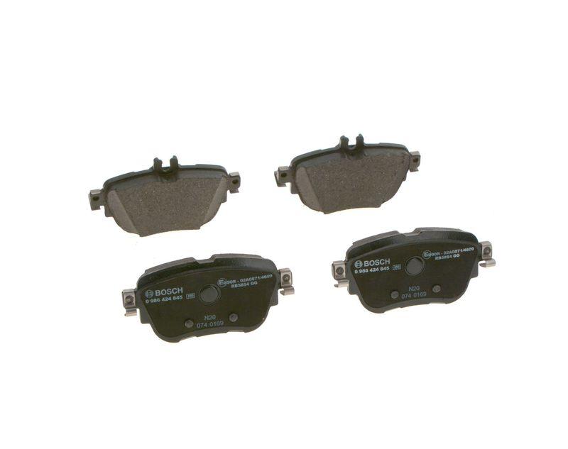 Kit de plaquettes de frein, frein à disque BOSCH 0 986 424 845