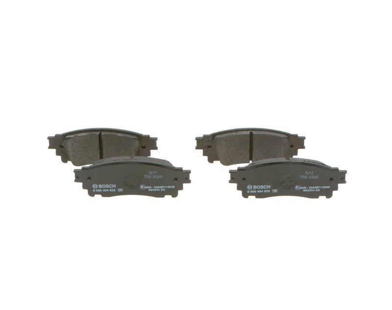 Kit de plaquettes de frein, frein à disque BOSCH 0 986 494 822