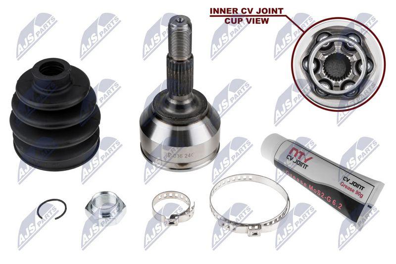 Jeu de joints, arbre de transmission NTY NPZ-PE-036