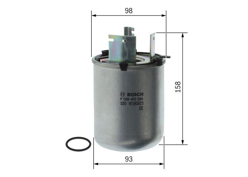 Filtre à carburant BOSCH F 026 402 294