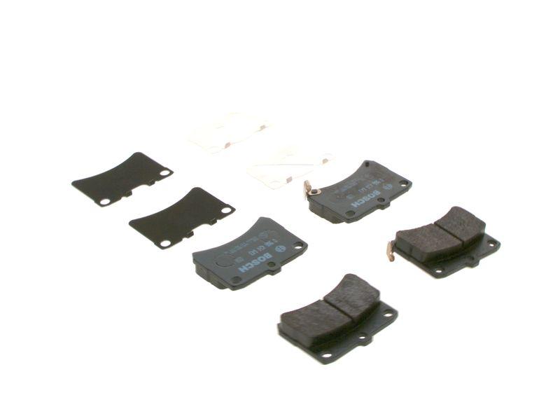Kit de plaquettes de frein, frein à disque BOSCH 0 986 424 643