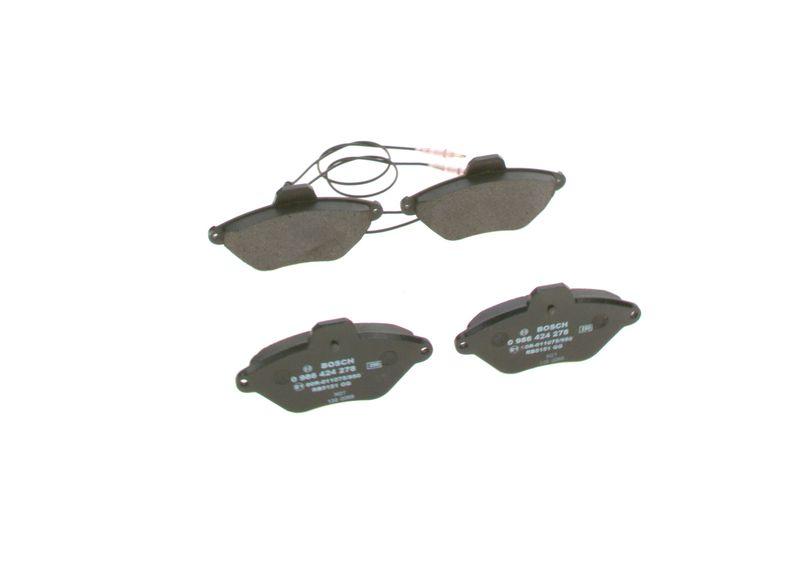 Kit de plaquettes de frein, frein à disque BOSCH 0 986 424 278